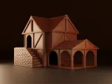 Fantasy Blacksmith - DND and wargaming terrain-0