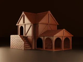 Fantasy Blacksmith - DND and wargaming terrain