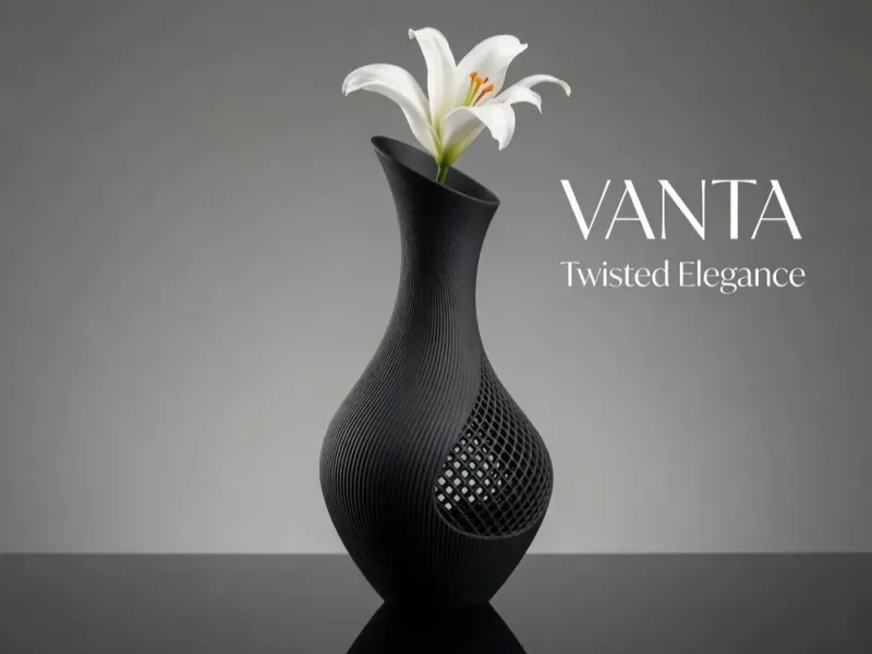 Twisted Vanta Vase