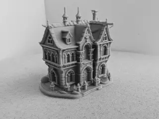 Victorian building miniature 002