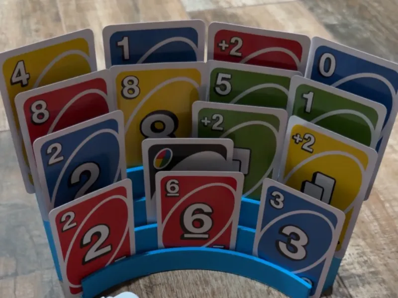 Soporte de cartas uno