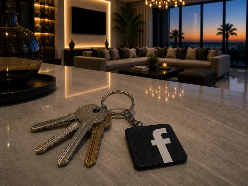 Llavero Facebook