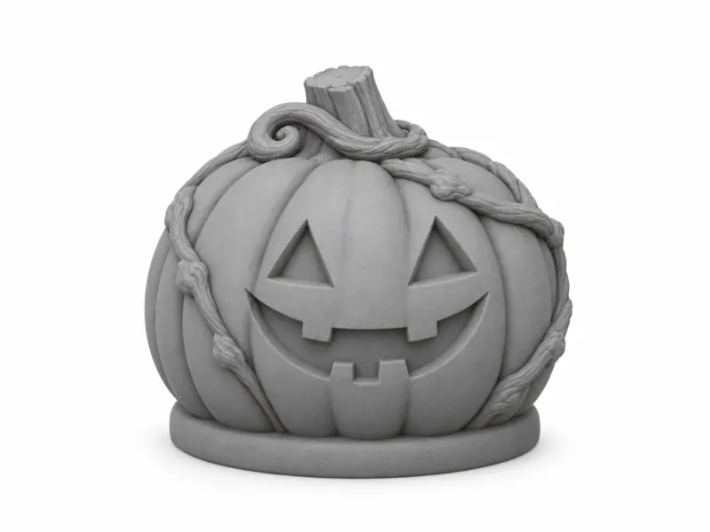 Calabaza Jack-o'-Lantern Achaparrada
