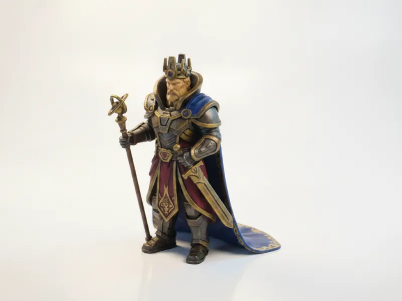 银河之王手办 奇幻收藏品 3D可打印模型