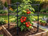 Modular Plant Trellis with Ground Anchors-0