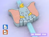 Straw Topper DUMBO-0