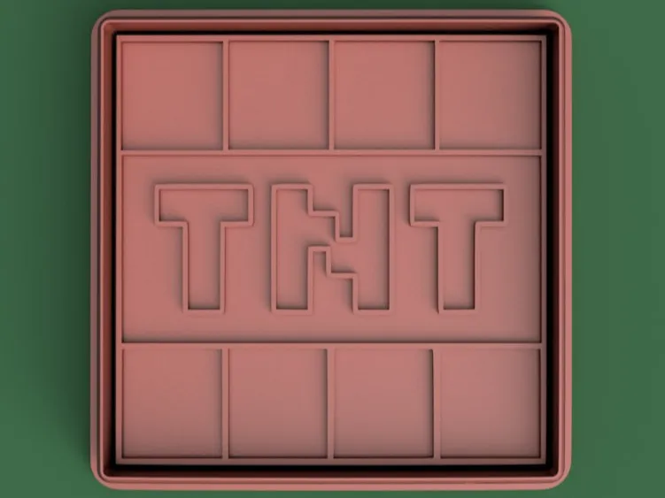 Minecraft TNT cutter & stamp
