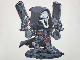 Faucheur Chibi Overwatch