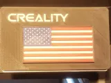 Creality K2 Plus screen cover American Flag-0