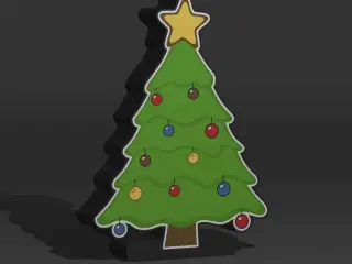 Christmas Tree Lightbox