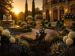 Estaca para-jardín 10