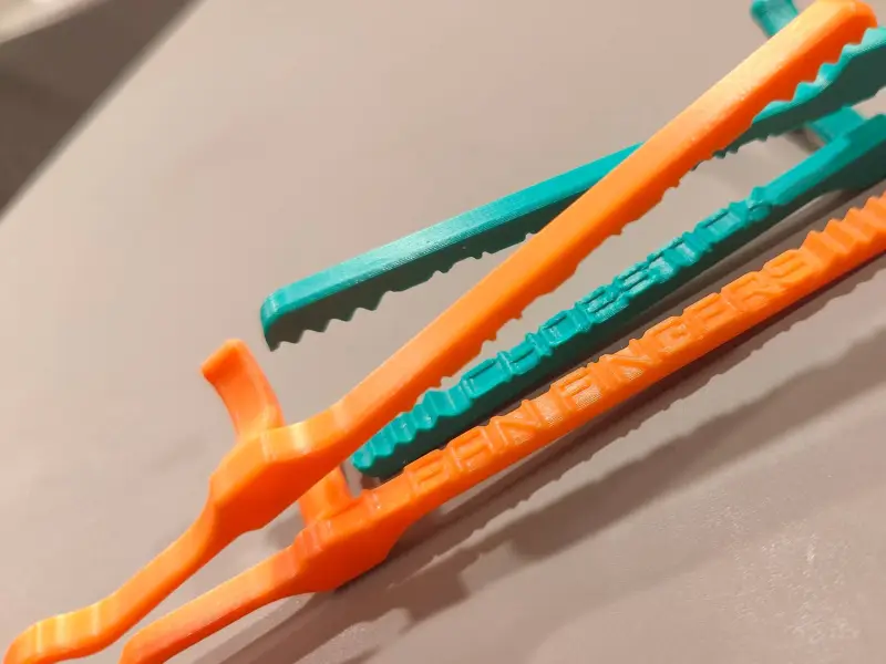 Chopstick with text