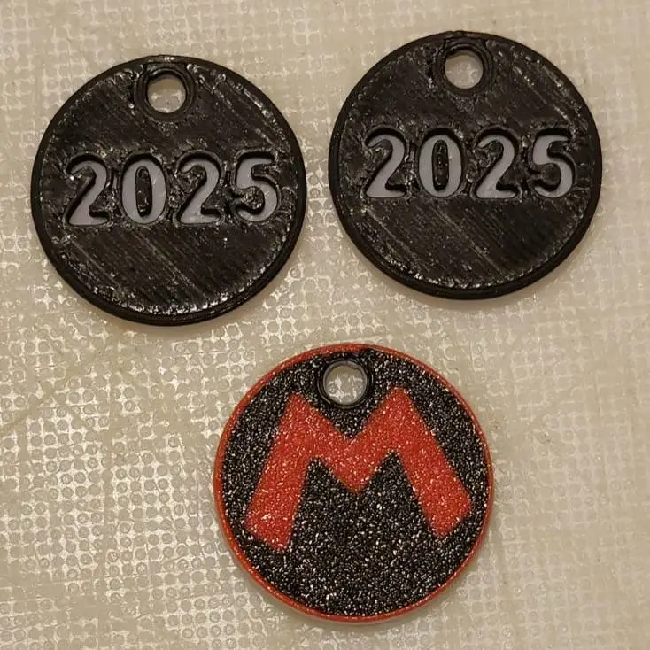 Trolley coin/token_M 2025