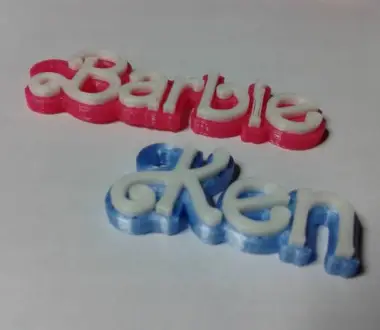 Barbie Keychain from Movie "Barbie" 2023-0