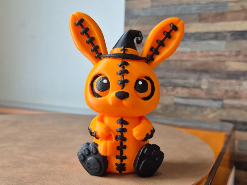 Süße Halloween-Hasen-Deko