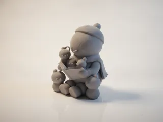 Snowman Reading