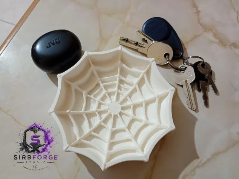 🕷️ Spider Web Tray 🕷️