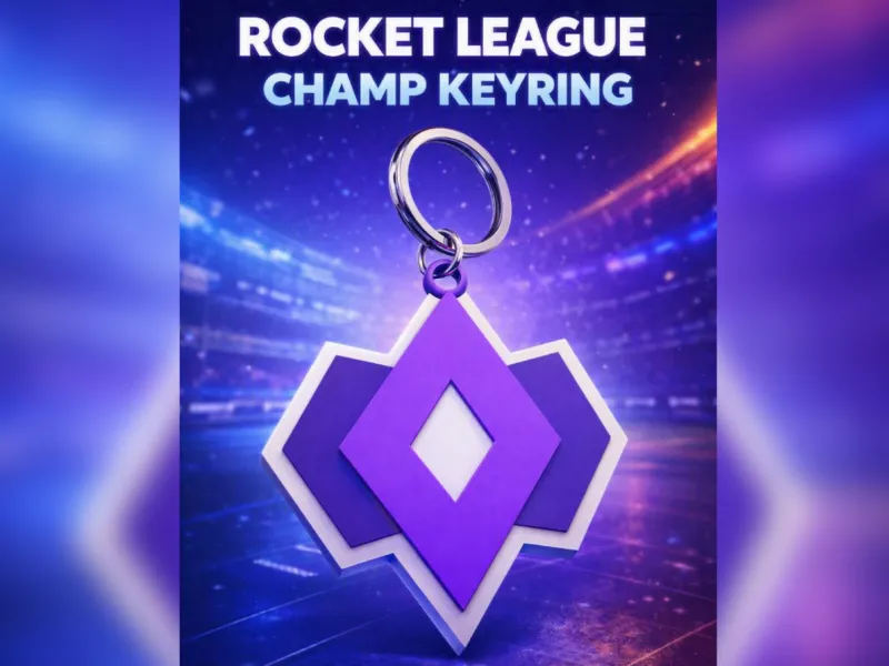 Rocket League - Champ Keyring Keychain