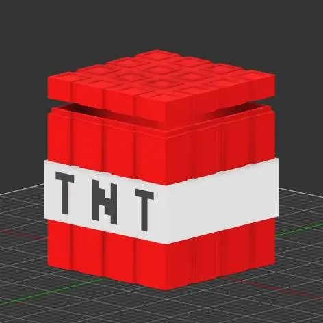 Minecraft Popcorn Bucket