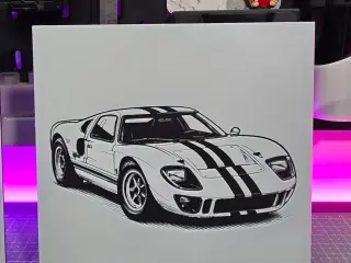 Ford GT40 – Hueforge – 3 Colors