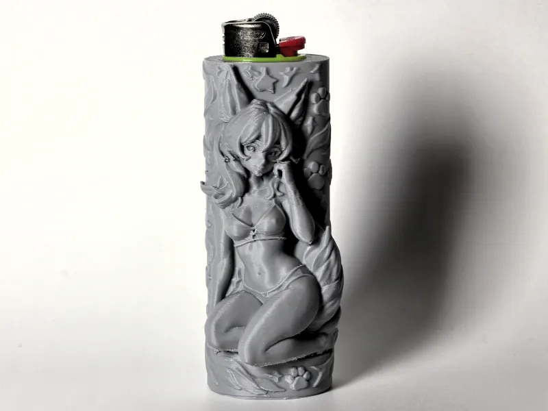 Custodia per accendino BIC J6 Foxgirl