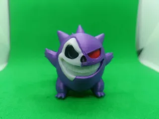 Gengar Skeleton Toy Figure Pokemon Inspired
