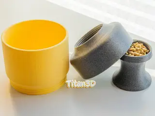 Planter with Hidden Compartment