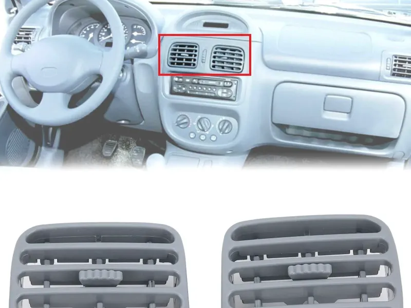Calandre centrale Renault Clio 2