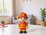 Cute Firefighter Boy-0