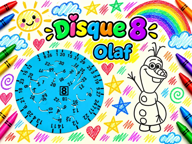 Disque pochoir 8