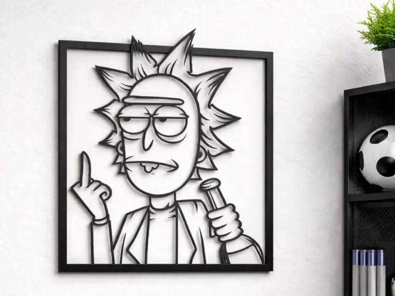Cadre Decoratif Murale Rick