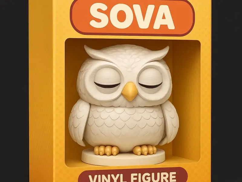 Animal chibi - Sova el búho