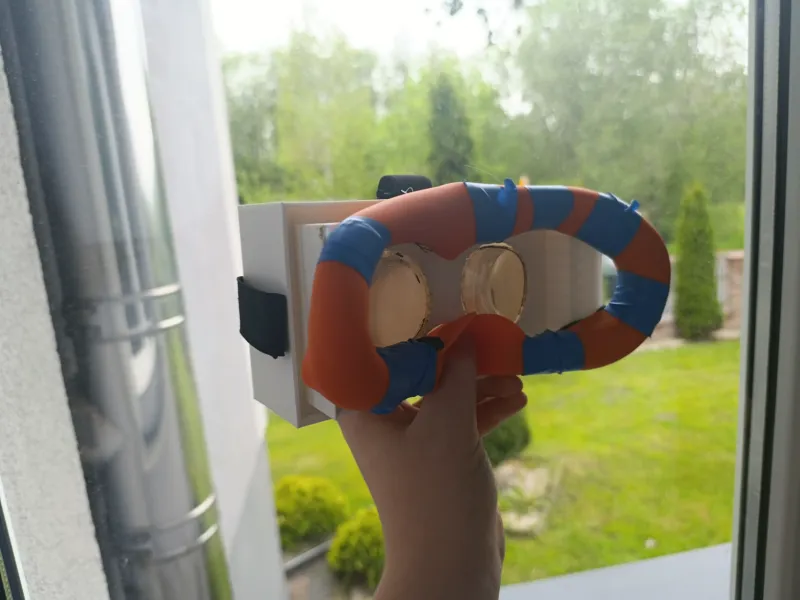 Funda DIY para Visor VR de Teléfono.