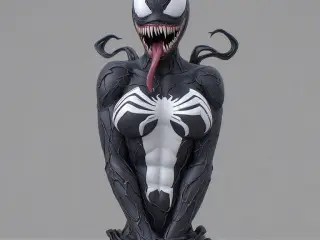 FEMALE VENOM FANART BUST