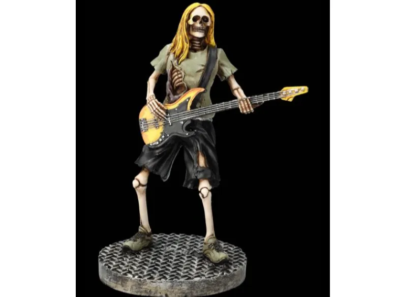 Skeleton Bass Guitarist