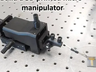 3 axis micromanipulator