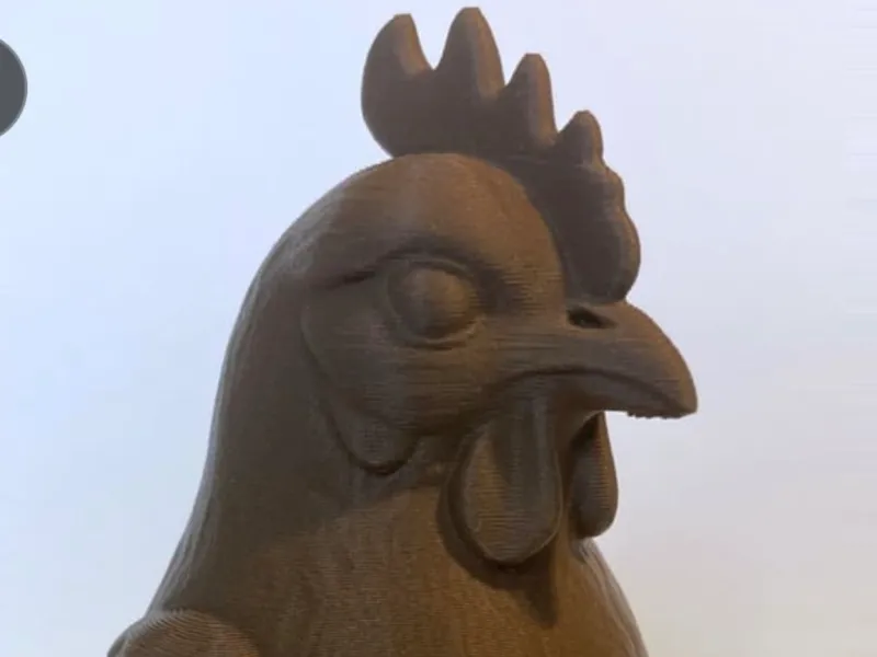 Statuetta gallina