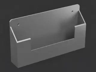 Wall Mount Holder (Designed for A5 Sheets, Landscape)
