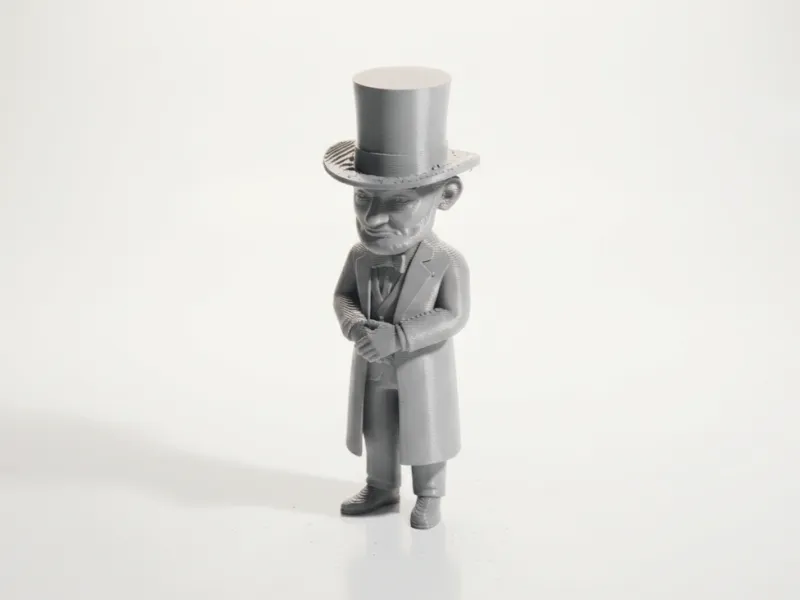 Abraham Lincoln Figurine Historical 3D Printable