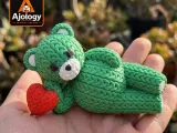 Knitted Cute Bear – STL & 3MF Files for 3D Printing-0