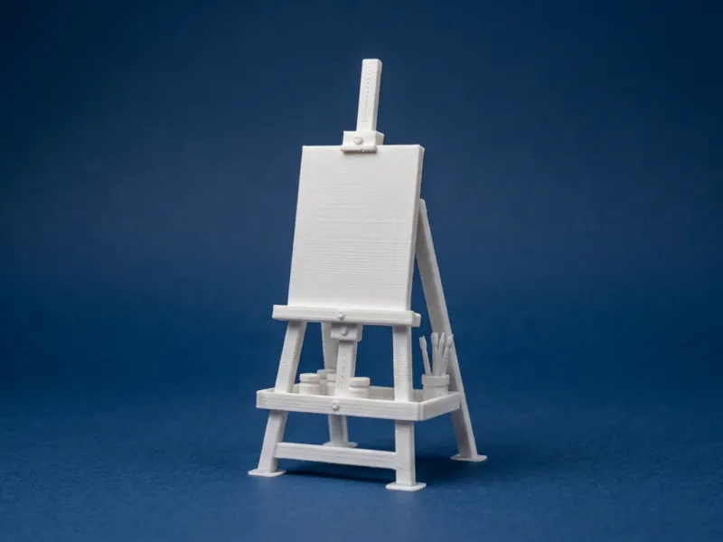 1:12 Scale Dollhouse Artist Easel
