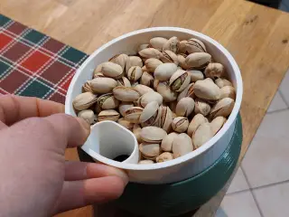 pistachio and sunflower seed bowl