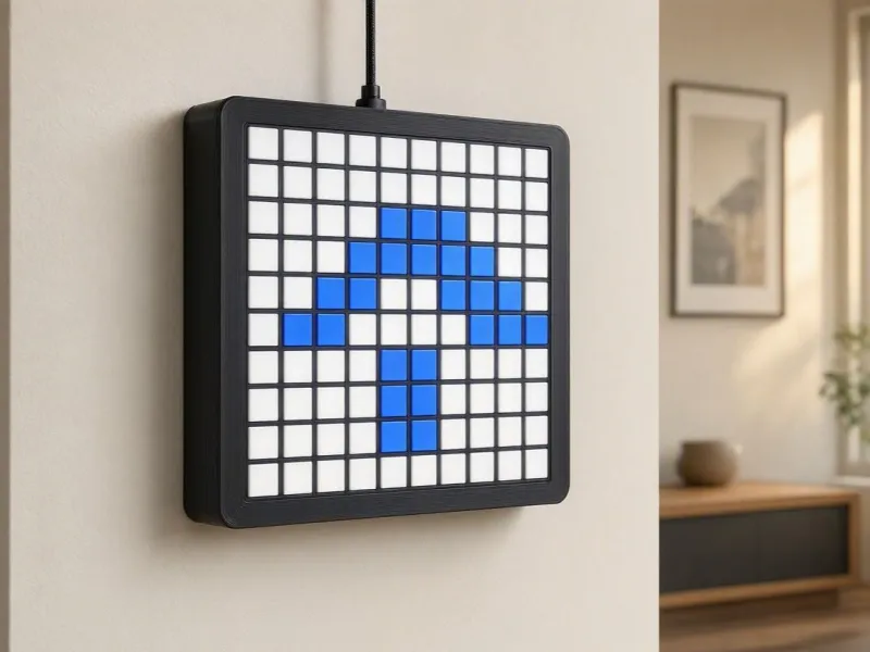 Slimme 15x15 Pixel-LED-lamp (ESP32-C3 / WLED