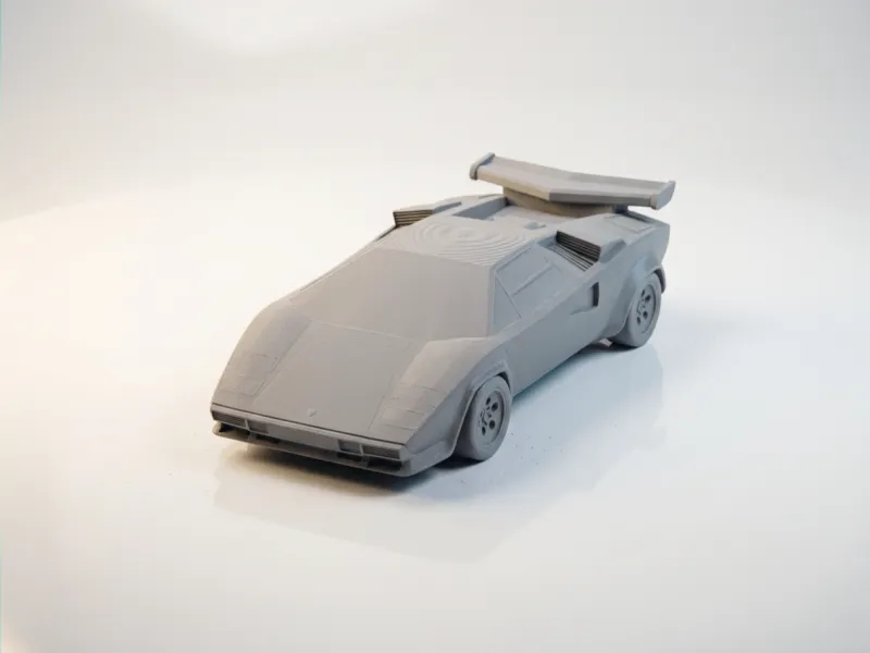 Lamborghini Countach Ultra Detailed Model