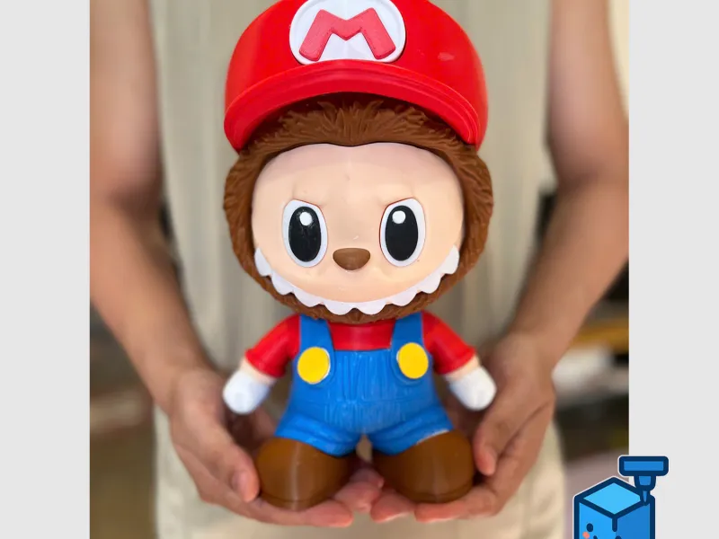 MARIO LABUBU Ready To Print (MULTIPARTS/3MF)