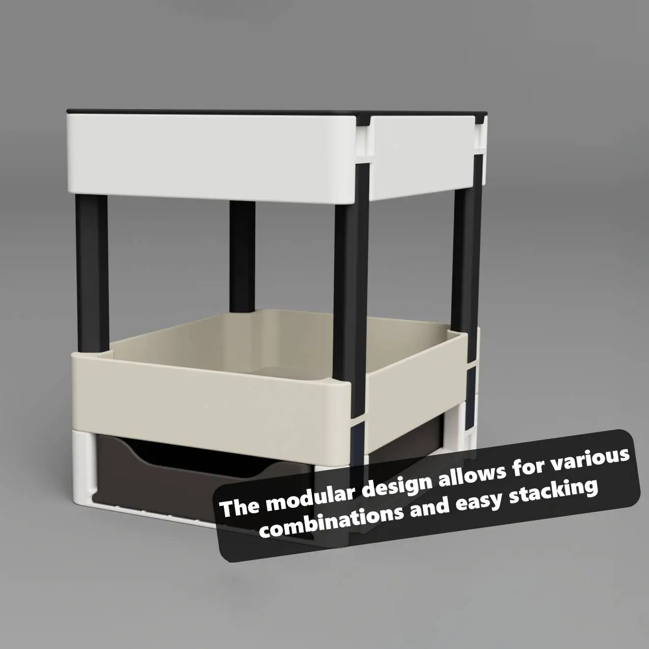 Versatile Stackable Storage Box System (200×250)