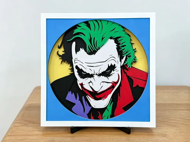 Layered Sculpture-The Joker