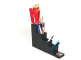 Compact Step Organizer: A compact and space-saving desk/workshop organizer-0