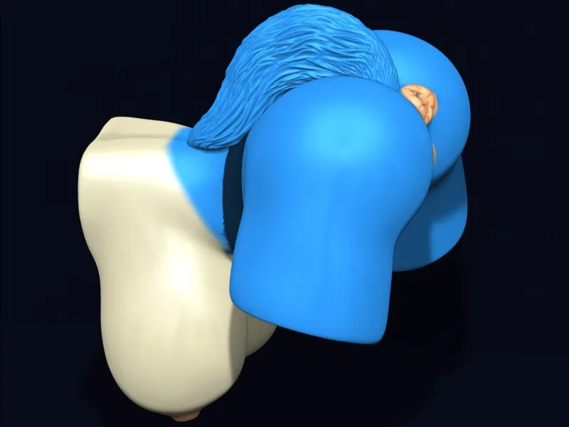 Masturbator Lucario with mold