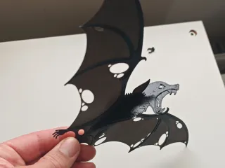 Halloween Bat 🦇 Fast Easy Print 🦇 Hang / Stand 🦇 2 Types